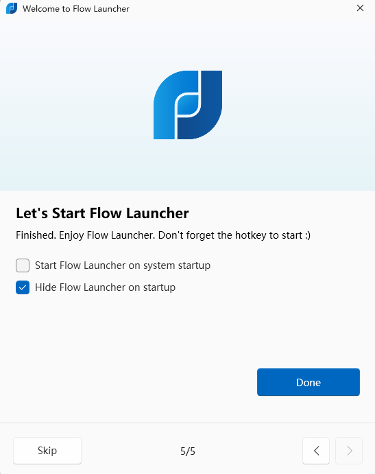 Flow Launcher绿色版