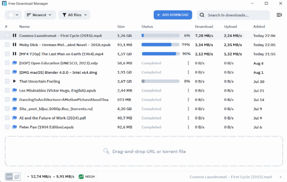 Free Download Manager (FDM)